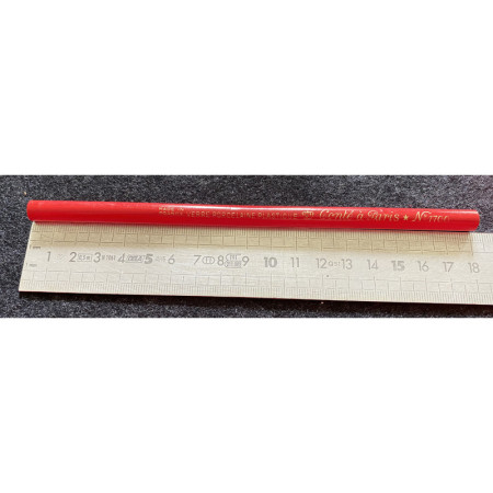 Crayon CONTE France "Verre Porcelaine Plastique" - Rouge