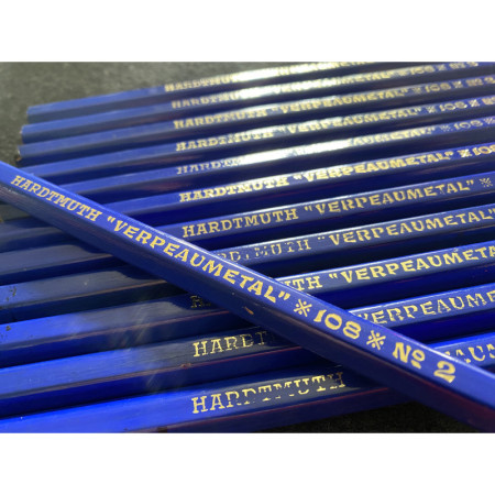 Crayon spécial HARDTMUTH "VERPEAUMETAL" - Bleu