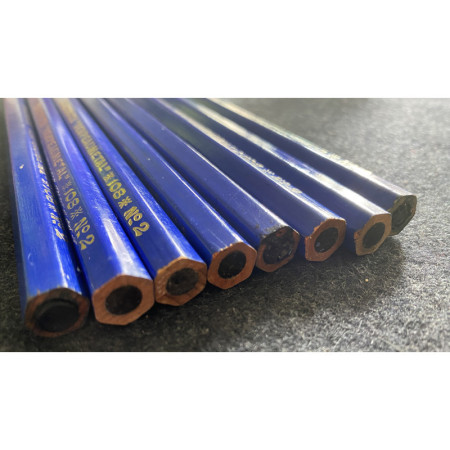 Crayon spécial HARDTMUTH "VERPEAUMETAL" - Bleu