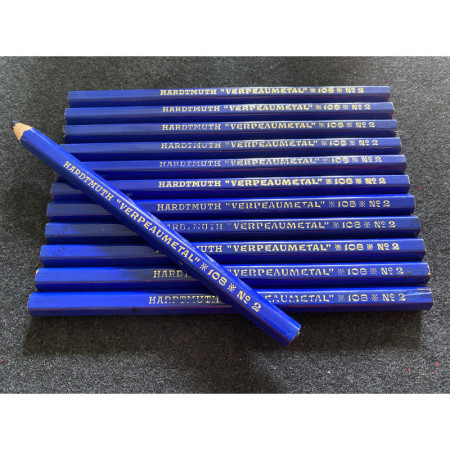 Crayon spécial HARDTMUTH "VERPEAUMETAL" - Bleu