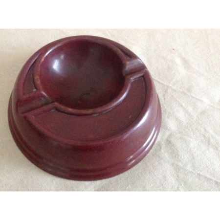 Petite cendrier en bakélite "marron"