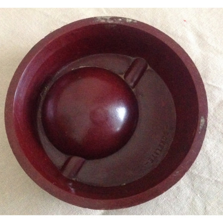 Petite cendrier en bakélite "marron"