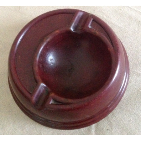 Petite cendrier en bakélite "marron"