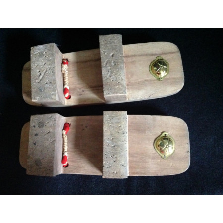 Geta rouges "Tong bois" - Japon