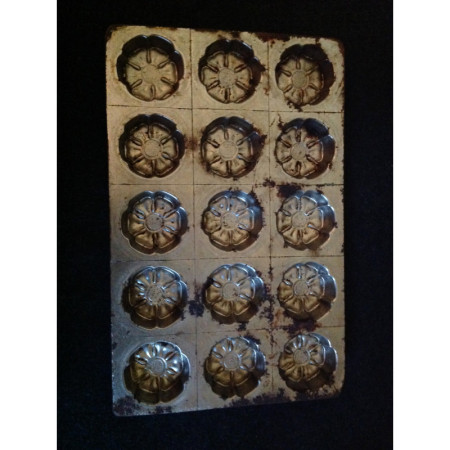 Moule à chocolat ancien - Métal