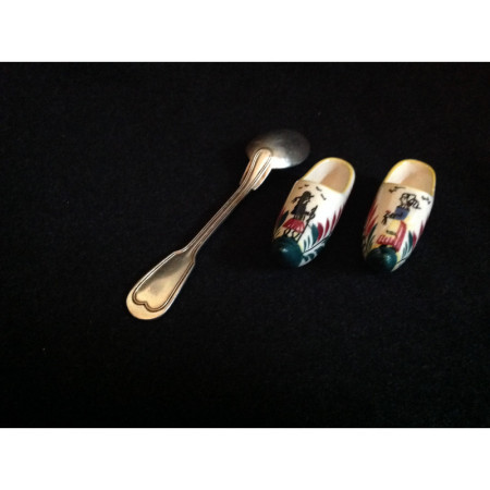 Paire de sabots miniature "Quimper"