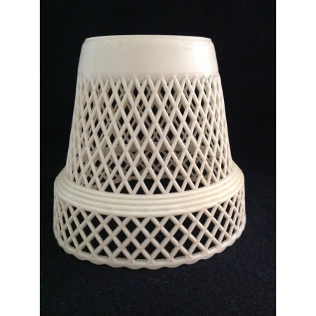 Cache pot "Syla" blanc