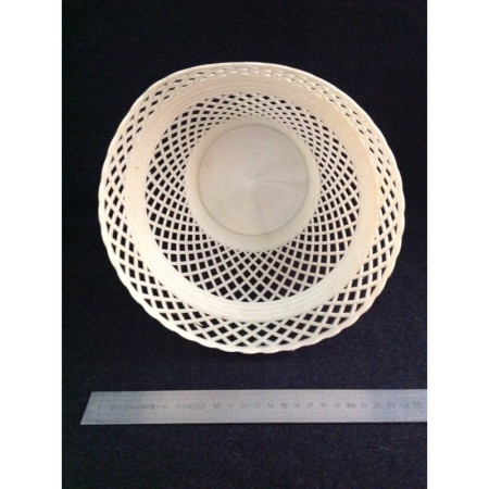 Cache pot "Syla" blanc