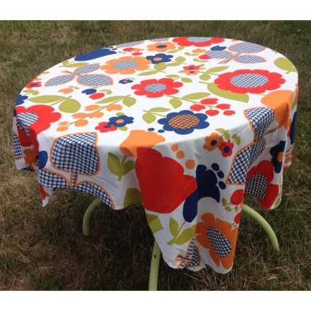 Vendu-Nappe rectangulaire "Power flower"