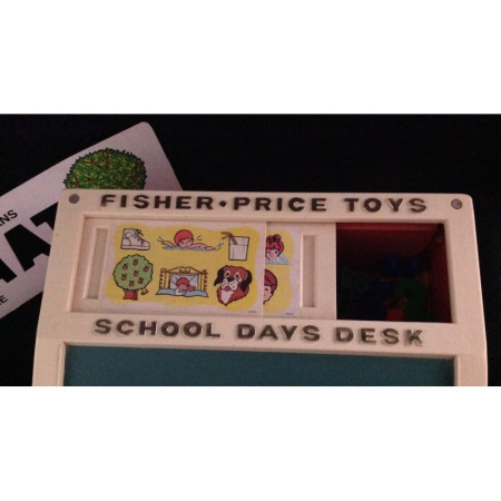 Vendu-Fisher-Price Desk - Complet 1970