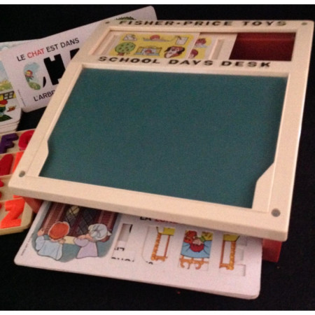Vendu-Fisher-Price Desk - Complet 1970
