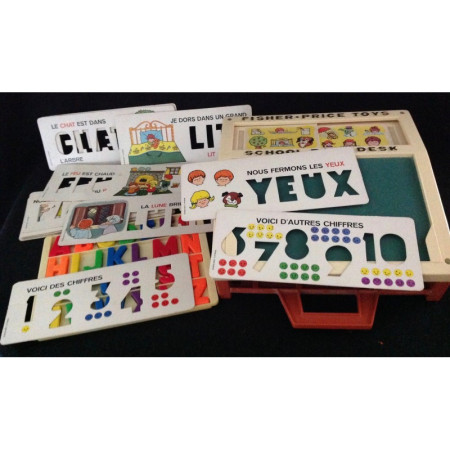Vendu-Fisher-Price Desk - Complet 1970
