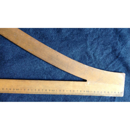 Matériel scolaire - équerre "Muller" 60 cm