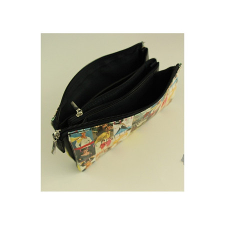 TROUSSE PLATE 3 COMPARTIMENTS ELLE CLAIREFONTAINE - NEUVE