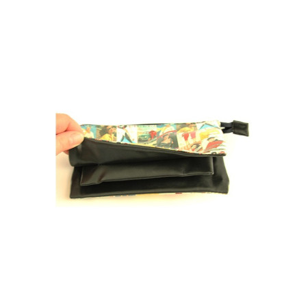 TROUSSE PLATE 3 COMPARTIMENTS ELLE CLAIREFONTAINE - NEUVE