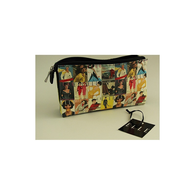 TROUSSE PLATE 3 COMPARTIMENTS ELLE CLAIREFONTAINE - NEUVE