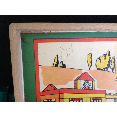 JEU DE CONSTRUCTION - BOIS 1960
