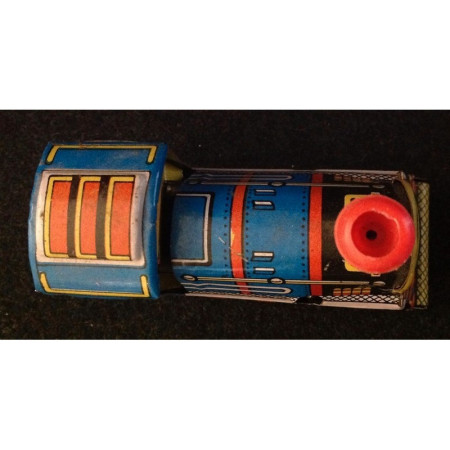 Locomotive mécanique - Jouet métal