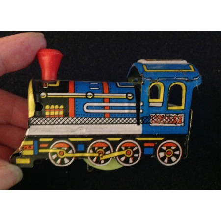 Locomotive mécanique - Jouet métal