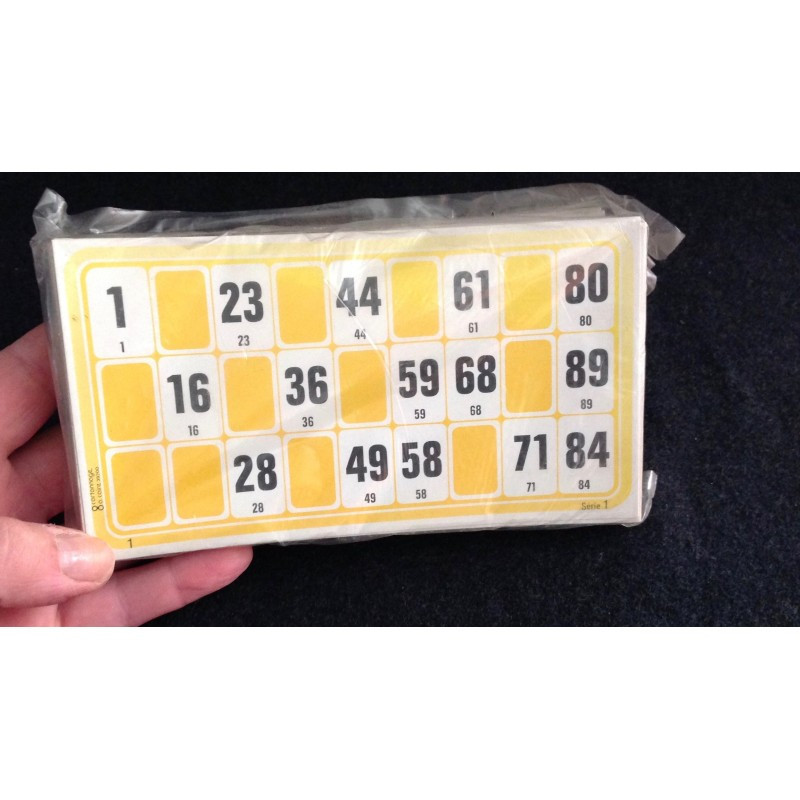 Lot de cartons pour Loto