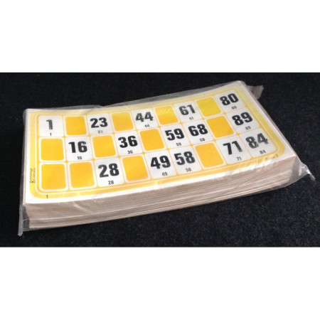 Lot de cartons pour Loto