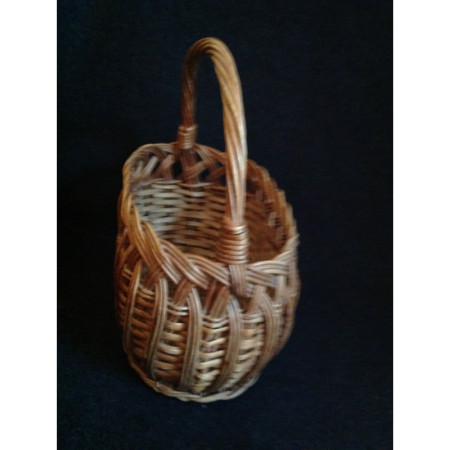 Panier miniature ancien en osier