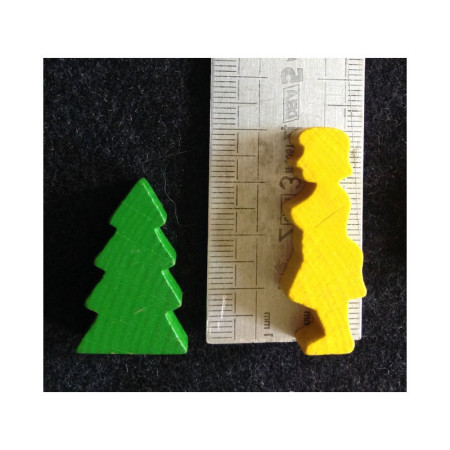 Petit jeu "nomade" de construction Bois coloré