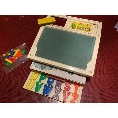 Pupitre éducatif nomade - Fisher Price  - 1978