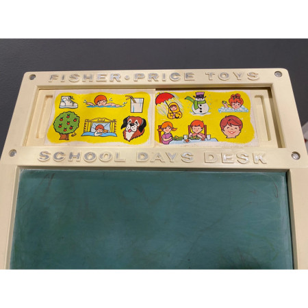 Pupitre éducatif nomade - Fisher Price  - 1978