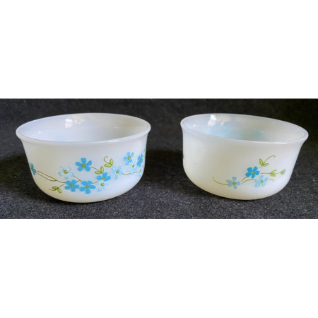 2 RAMEQUINS ARCOPAL "Myosotis"