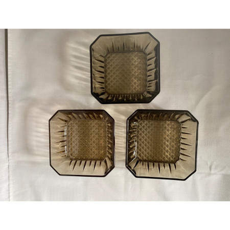 3 vide-poches / ramequins "DIAMANT" Lever