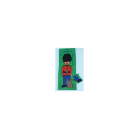 PUZZLE VINTAGE ENGLISH GUARD "MOTHERCARE"